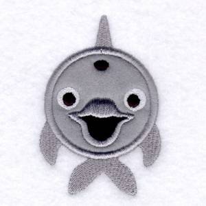 Picture of Baby Dolphin Machine Embroidery Design