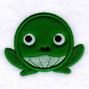 Picture of Baby Frog Machine Embroidery Design