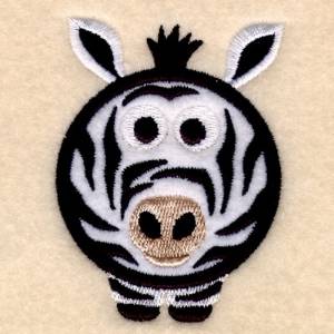 Picture of Baby Zebra Machine Embroidery Design