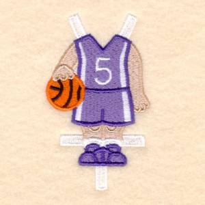 Picture of Bens Basketball Uniform Machine Embroidery Design