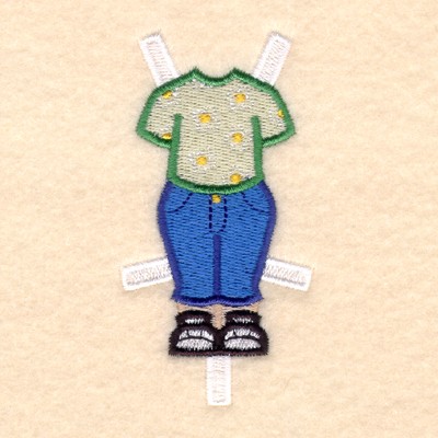 Lucys Everyday Outfit Machine Embroidery Design