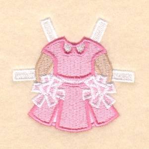 Picture of Lucys Cheerleading Outfit Machine Embroidery Design