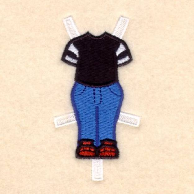 Picture of Bens Everyday Outfit Machine Embroidery Design