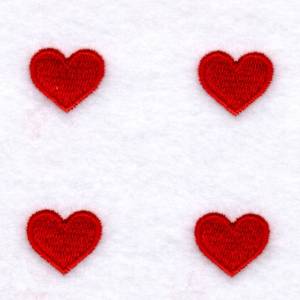 Picture of Heart Bingo Markers Machine Embroidery Design