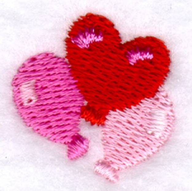 Picture of Valentine Balloons Icon Machine Embroidery Design