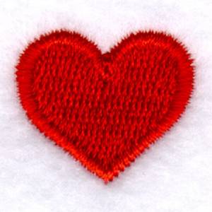 Picture of Heart Icon Machine Embroidery Design