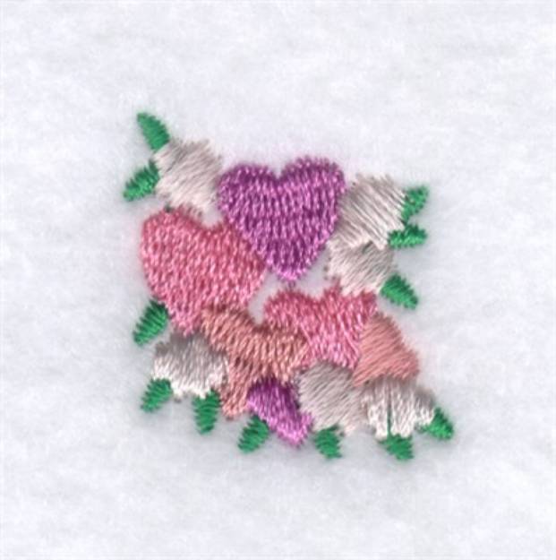 Picture of Heart Icon #3 Machine Embroidery Design
