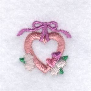 Picture of Heart Icon #5 Machine Embroidery Design
