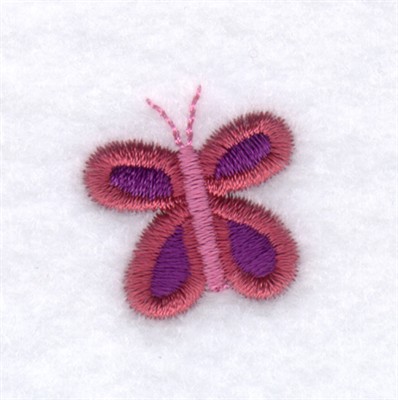 Butterfly Icon Machine Embroidery Design
