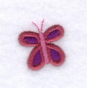 Picture of Butterfly Icon Machine Embroidery Design