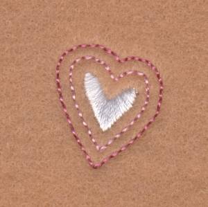 Picture of Heart Icon #11 Machine Embroidery Design