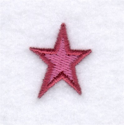 Star Icon Machine Embroidery Design
