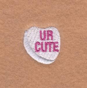Picture of UR Cute Icon Machine Embroidery Design