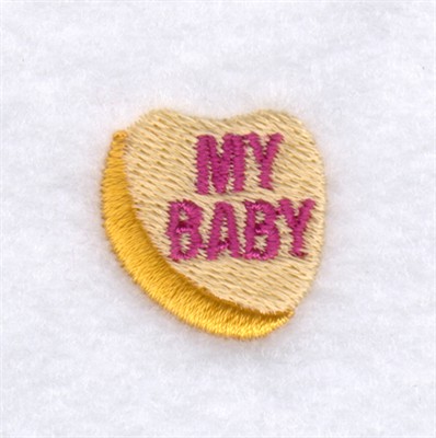 My Baby Icon Machine Embroidery Design
