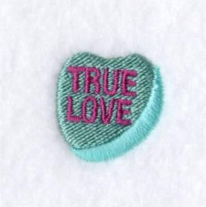 Picture of True Love Icon Machine Embroidery Design