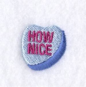 Picture of How Nice Icon Machine Embroidery Design