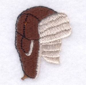 Picture of Mens Aviator Hat Machine Embroidery Design