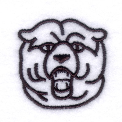Bears Emblem Machine Embroidery Design