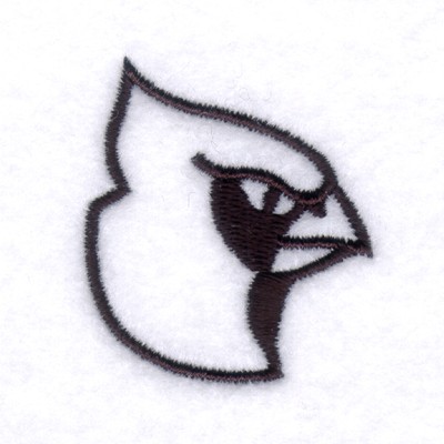 Cardinals Emblem Machine Embroidery Design