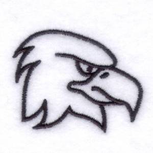 Picture of Eagles Emblem Machine Embroidery Design
