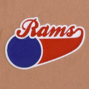 Picture of Rams 3 Color Applique Machine Embroidery Design