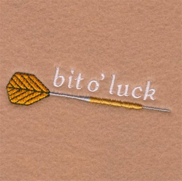 Picture of Lucky Dart Machine Embroidery Design