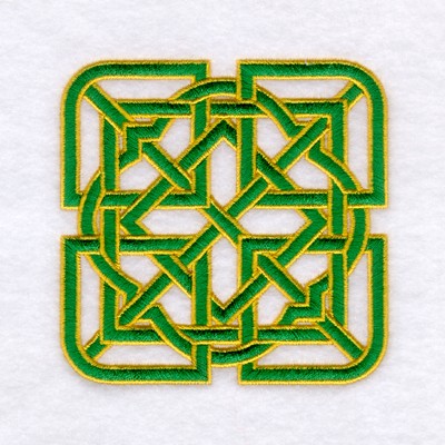 Celtic Knot Pie Machine Embroidery Design