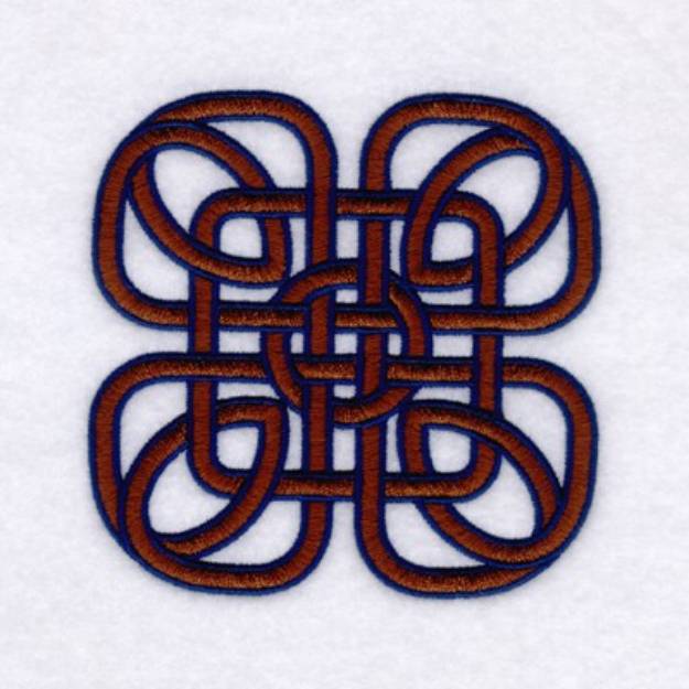 Picture of Celtic Knot Clover Machine Embroidery Design