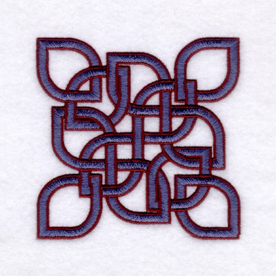 Celtic Knot Flower Machine Embroidery Design