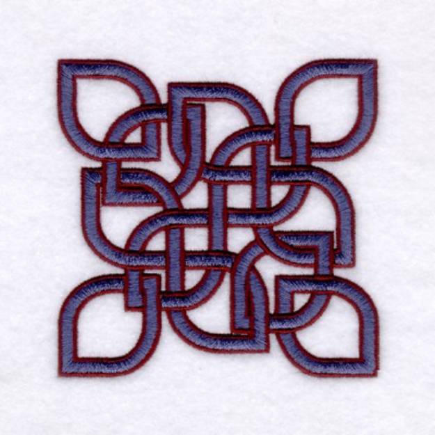 Picture of Celtic Knot Flower Machine Embroidery Design