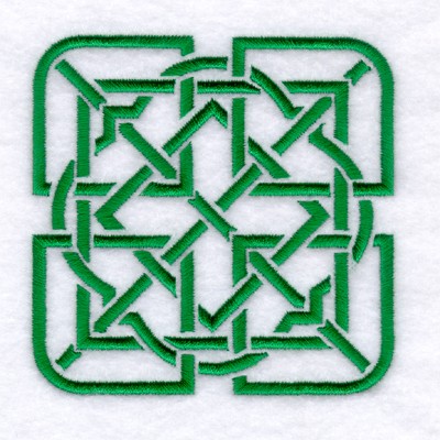 Celtic Knot Pie Machine Embroidery Design