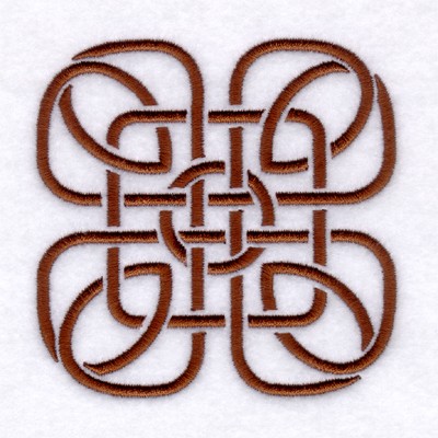 Celtic Knot Clover Machine Embroidery Design