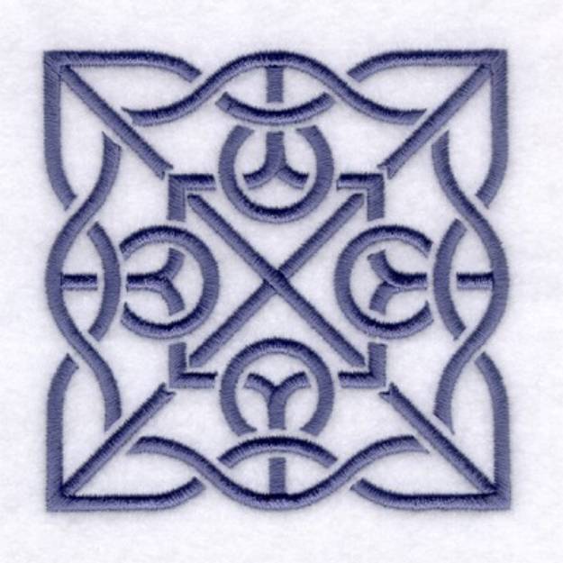 Picture of Celtic Knot Holly Machine Embroidery Design