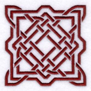 Picture of Celtic Knot Clock Machine Embroidery Design