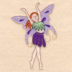 Picture of Dancing Fairy Machine Embroidery Design