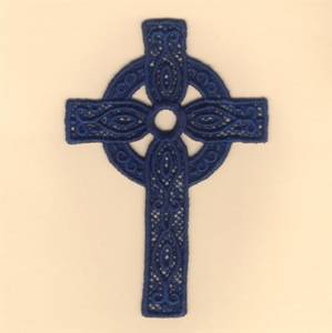 Picture of Lace Cross 5 Machine Embroidery Design