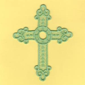 Picture of Lace Cross 9 Machine Embroidery Design