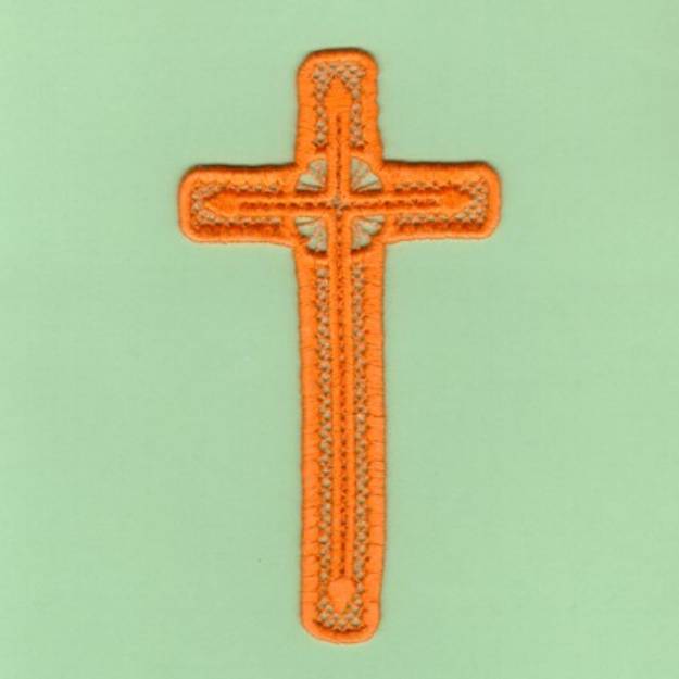 Picture of Lace Cross 10 Machine Embroidery Design