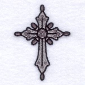 Picture of Decorative Cross 4 Machine Embroidery Design