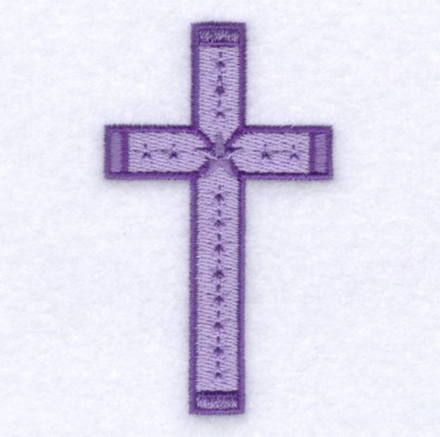 Picture of Decorative Cross 10 Machine Embroidery Design