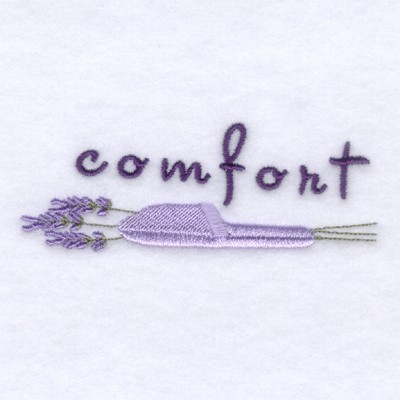 Comfort Slipper Machine Embroidery Design