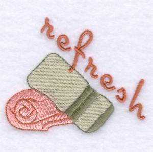 Picture of Refresh Towels Machine Embroidery Design
