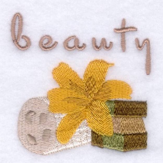 Picture of Beauty Soaps Machine Embroidery Design
