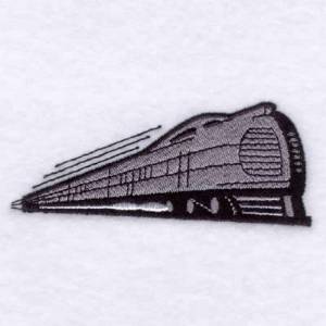 Picture of Antique Train 4 Machine Embroidery Design