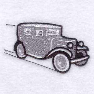 Picture of Antique Automobile 4 Machine Embroidery Design