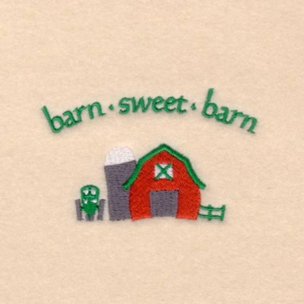 Picture of Barn Sweet Barn Machine Embroidery Design