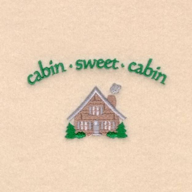 Picture of Cabin Sweet Cabin Machine Embroidery Design