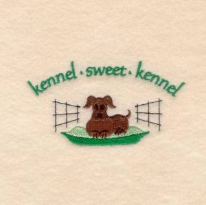 Picture of Kennel Sweet Kennel Machine Embroidery Design