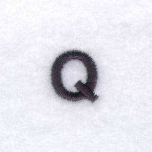 Picture of Block Q Machine Embroidery Design