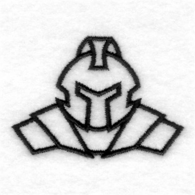 Picture of Titan Emblem Machine Embroidery Design